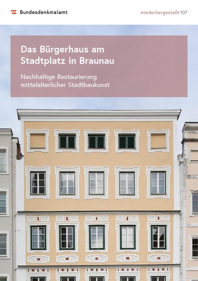 Fassade des "Bürgerhauses am Stadtplatz Nr. 34 in Braunau"