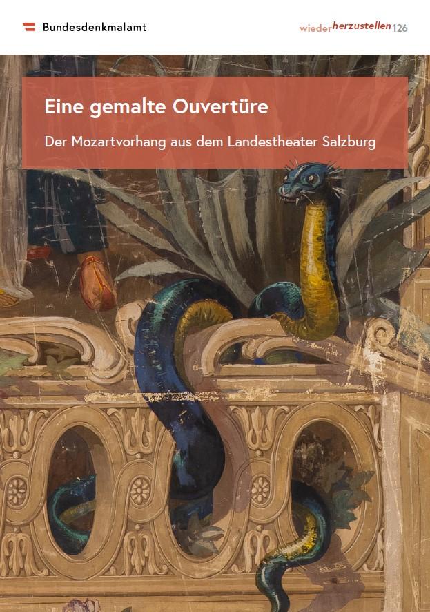 Cover, wiederherzustellen Nr. 126, der Mozartvorhang aus dem Landestheater Salzburg