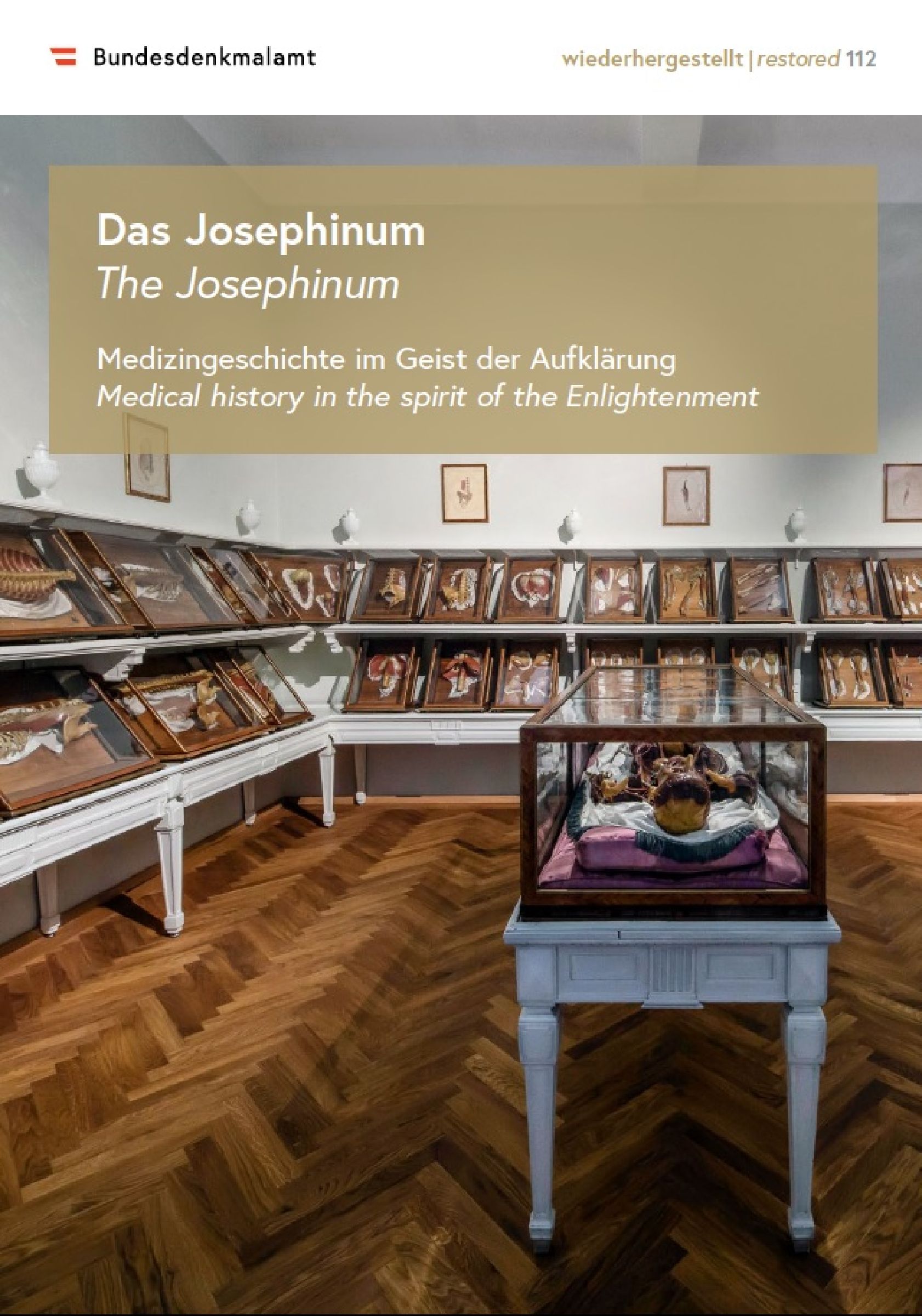 Wiederhergestellt 112, dt./engl. Das Josephinum/The Josephinum
