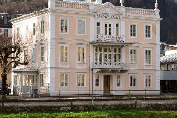 Außenansicht der Lehár-Villa in Bad Ischl