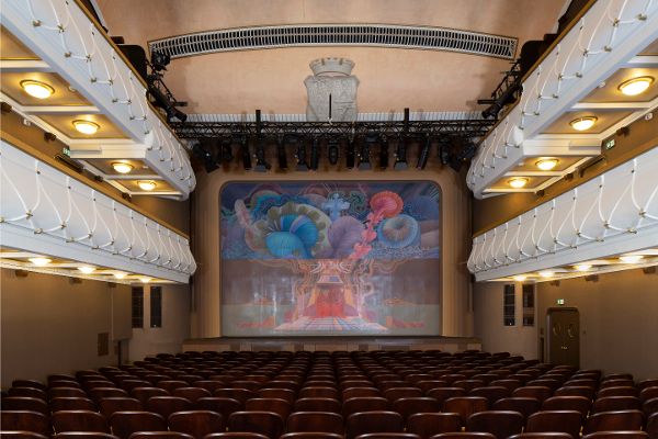 Innenansicht des Stadttheaters in Wiener Neustadt