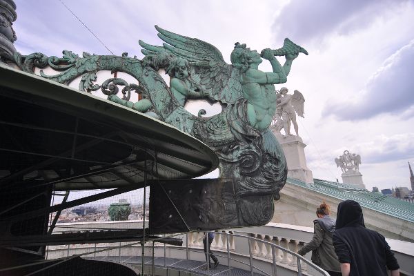 Luftbrunnen des Burgtheaters