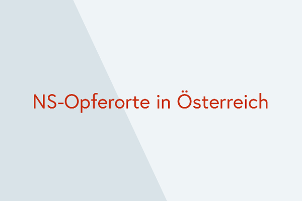Symbolbild mit dem Text "NS-Opferorte"