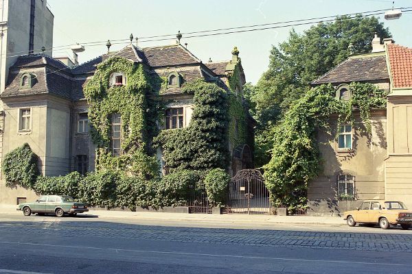 Außenansicht der Villa Mautner-Jäger im Jahr 1990