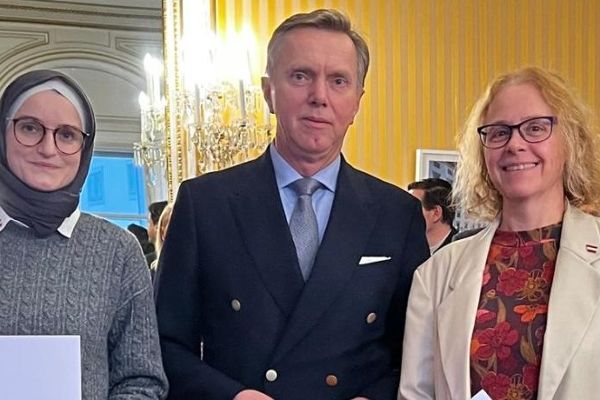 Nasfie Jonuzi, Christoph Bazil und Eva Steigberger