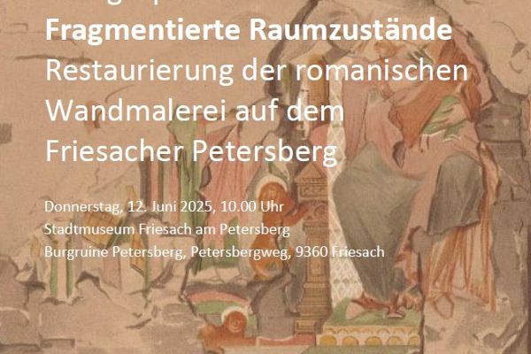 Fachgespräch: Restaurierung romanischer Wandmalerei in Friesach