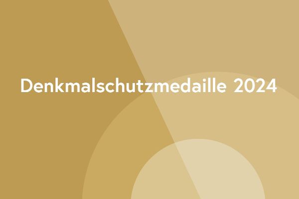 Teaser für das Thema "Denkmalschutzmedaille"