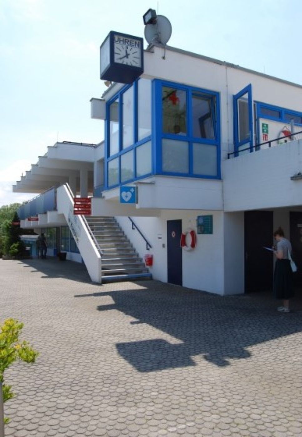 Parkbad in Ternitz, Eingangsbereich