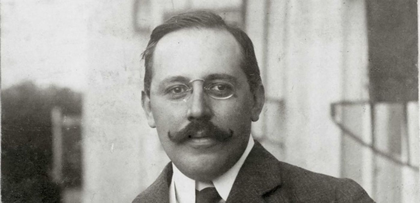 Josef Hoffman Portraitfoto von 1903
