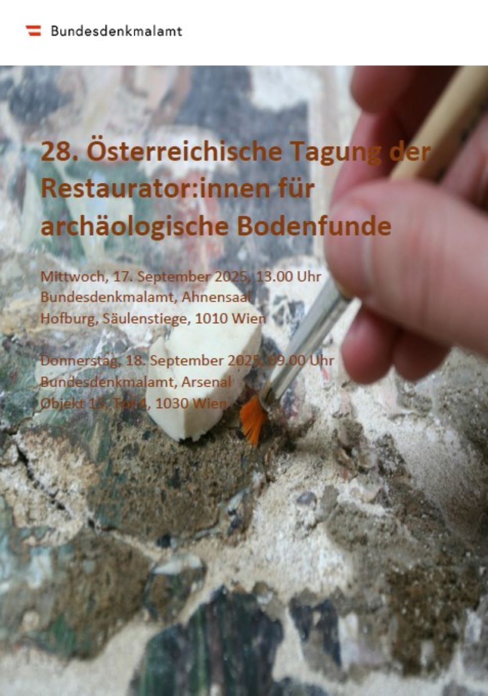Restauratorinnentagung 2025