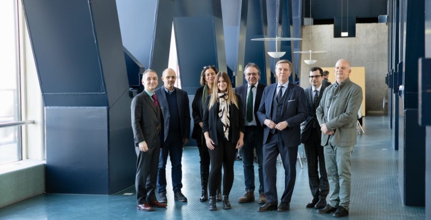 Gruppenfoto der Vortragenden des Denkmalrechtstages 2026