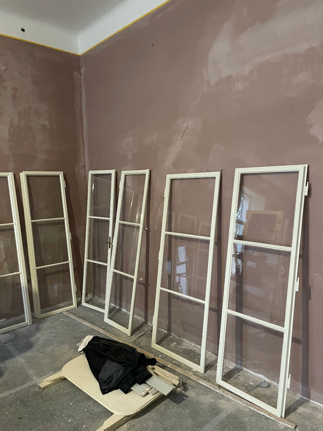 Außenfensterflügel in Arbeit © SNP Architektur