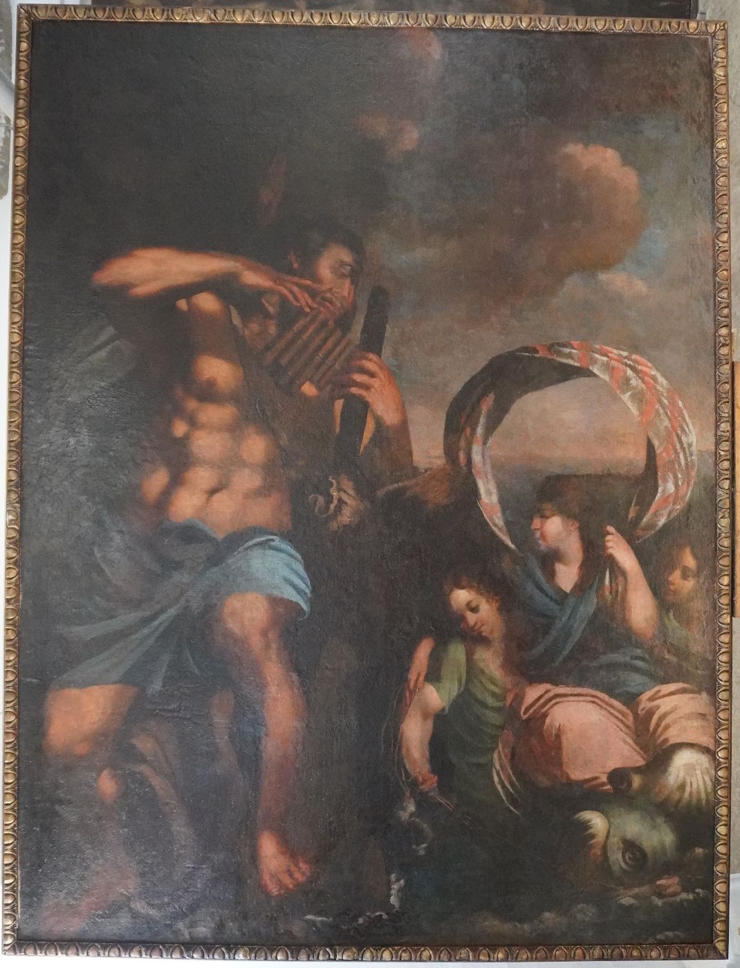 Polyphem und Galateia nach Retusche (Ausschnitt) © Pia Geusau