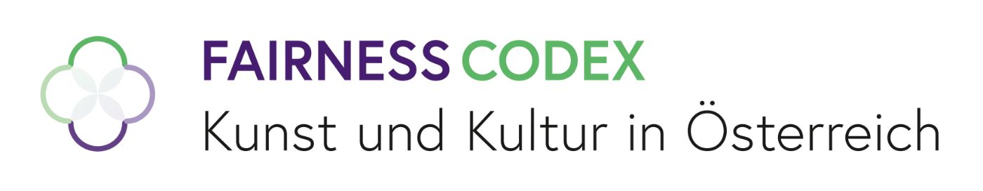 Logo der Initiative "FAIRNESS CODEX - Kunst und Kultur in Österreich"