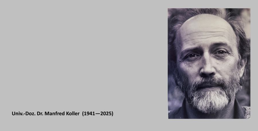 Nahaufnahme des Gesichts von Manfred Koller