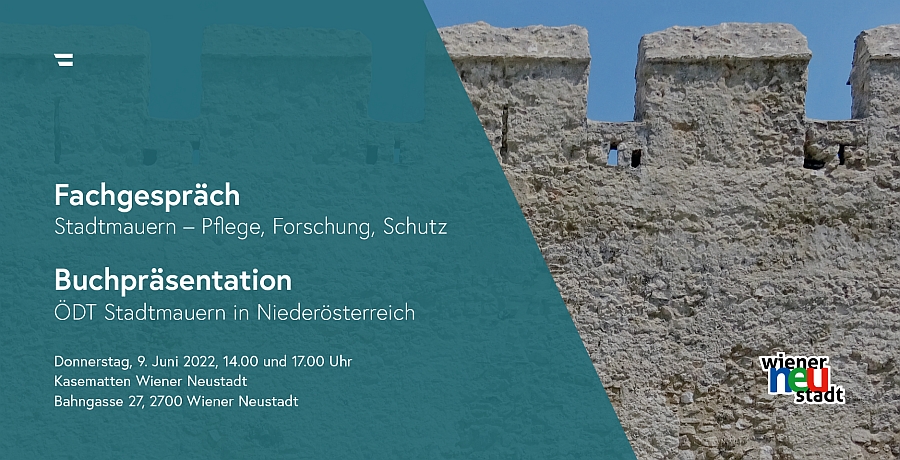 Fachgespräch/Buchpräsentation: Stadtmauern in Niederösterreich