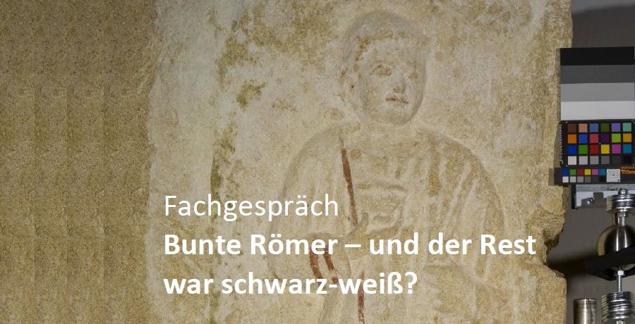 ein Sandstein mit dem Relief eines Mannes aus der Römerzeit