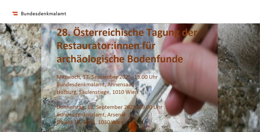 Restauratorinnentagung 2025