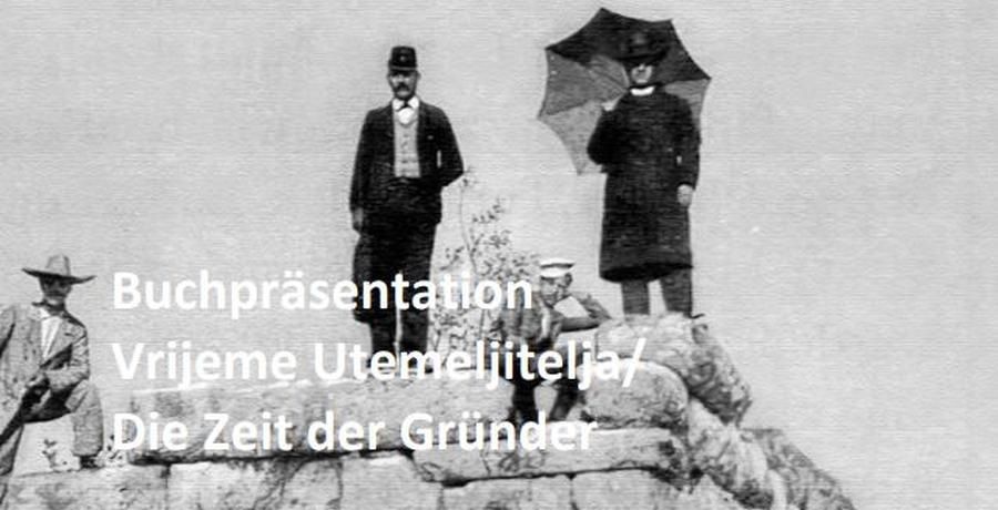 Buchpräsentation "Vrijeme Utemeljitelja" deutsch: Die Zeit der Gründer<br/>Autor: Professor Franko Ćorić