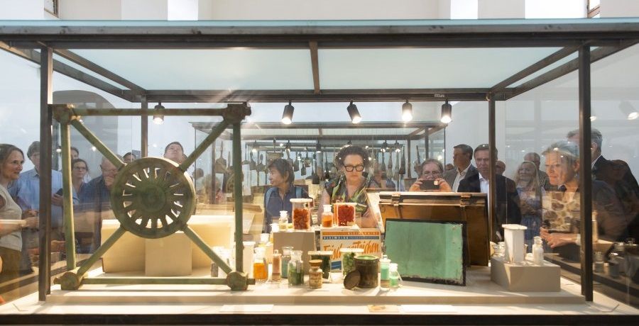 Eröffnung der Ausstellung "Farbgeschichten" in der Kartause Mauerbach