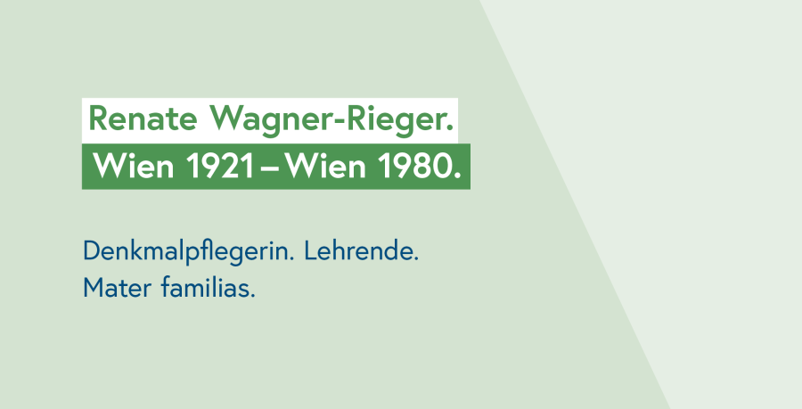 Filmvorführung über Renate Wagner-Rieger (1921 - 1980)