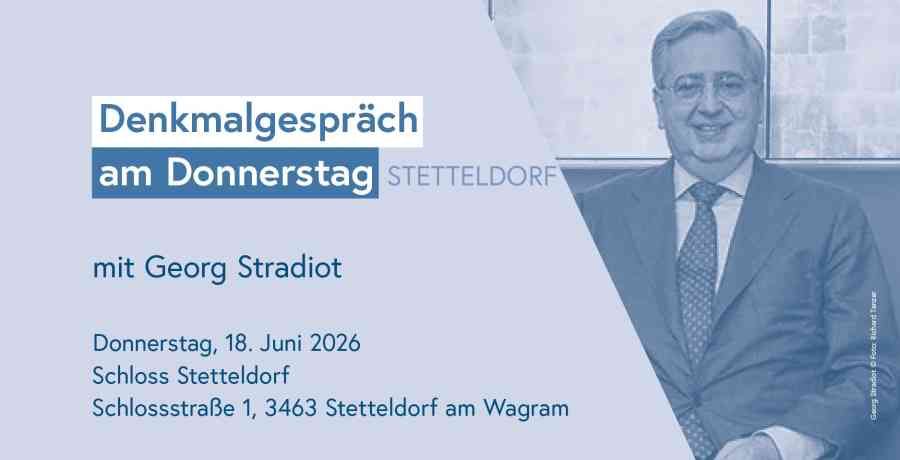 Denkmalgespräch am Donnerstag mit Georg Stradiot