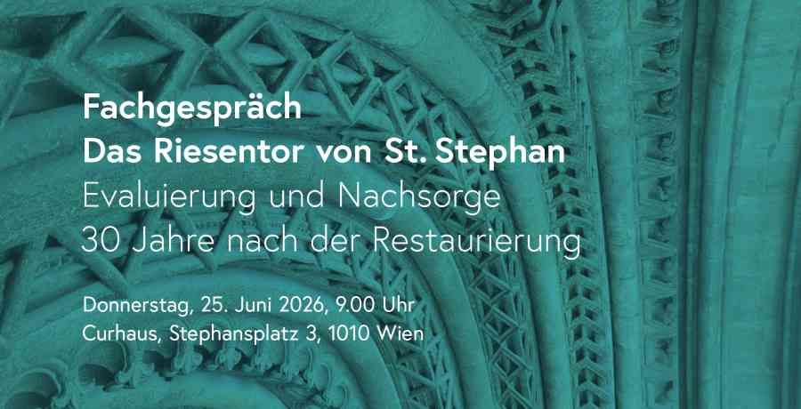 Fachgespräch – Das Riesentor von St. Stephan