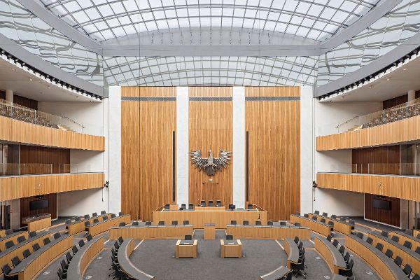Architekturaufnahmen des Parlamentsgebäudes