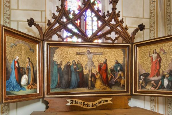 Detail des Altars