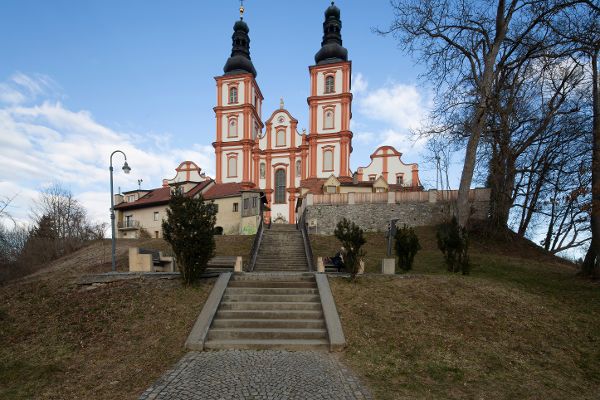 Treppenaufgang zur Wallfahrtskriche Mariatrost in Graz