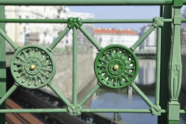 Detail des Gitters