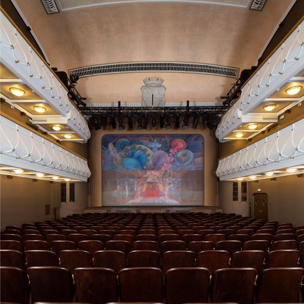 Innenansicht des Stadttheaters in Wiener Neustadt