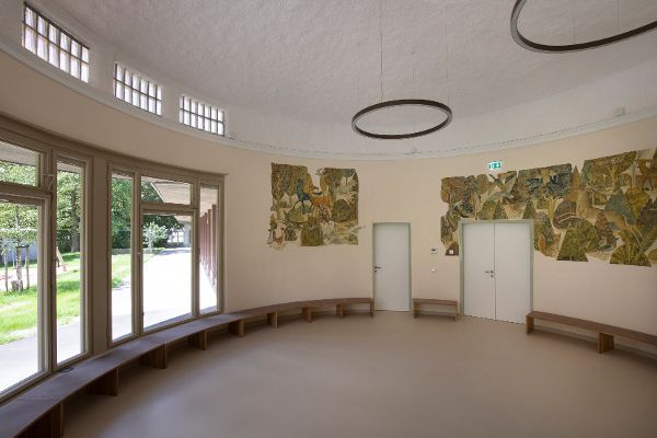 Landeskindergarten in Linz, Innenansicht nach der Restaurierung
