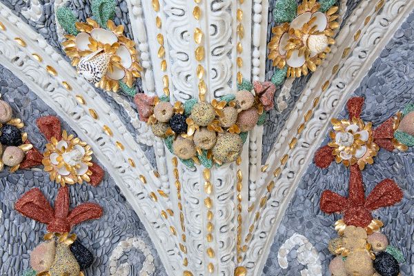 Detail der Grotte in der Dietrichsruh, Salzburger Residenz