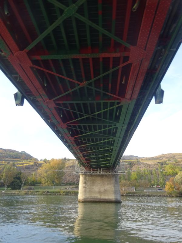 Donaubrücke in Mautern (Niederösterreich)