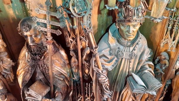 Restaurierung des Kefermarkter Flügelaltars, Reinigung der Figuren