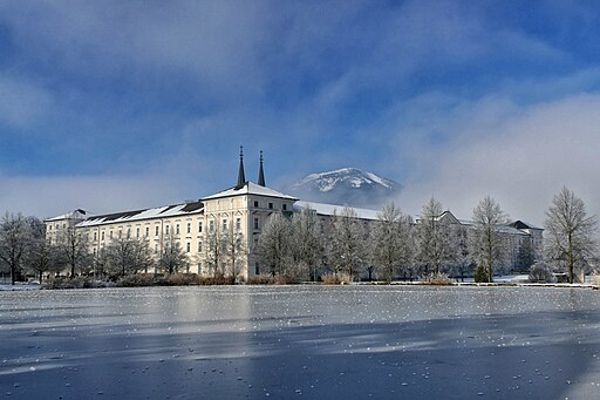 Steiermark, Benediktinerstift Admont, Außenansicht 