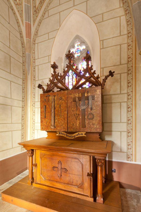 Altar im geschlssenen Zustand