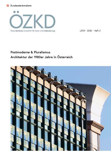 Österreichische Zeitschrift für Kunst und Denkmalpflege, Jahrgang 80, 2026, Heft 2<br/>Postmoderne & Pluralismus. Architektur der 1980er Jahre in Österreich