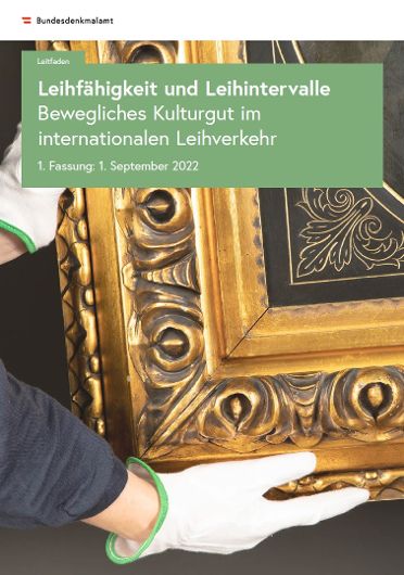 Cover des Leitfadens für den Umgang mit Archivalien/Schriftgut nach dem Denkmalschutzgesetz